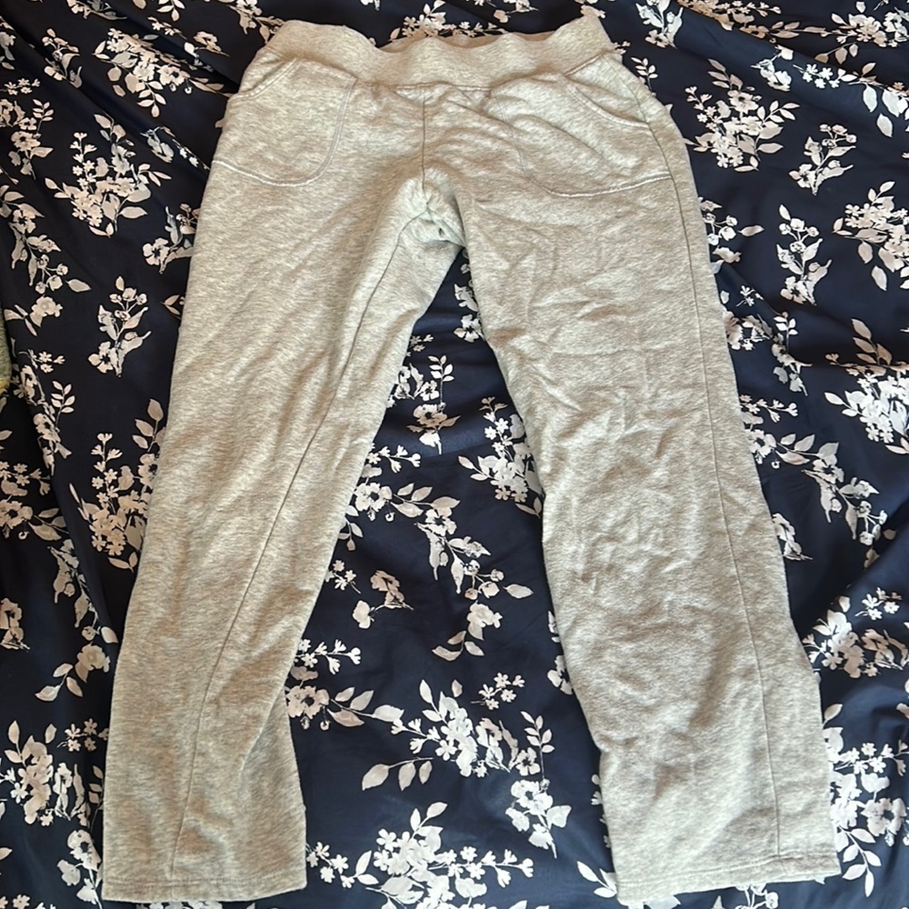 Gray sweatpants for girls 10-12